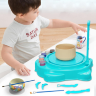 Set de olărit pentru copii cu roată electrică și culori