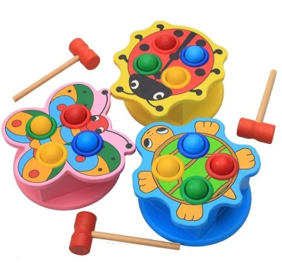 Cutia Permanenței Montessori, cu Bile și Ciocan  | image