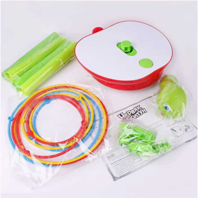 „Prinde viermișorul” – joc interactiv cu inele pentru copii