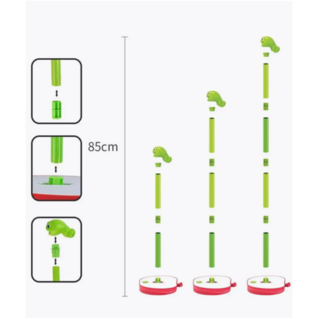 „Prinde viermișorul” – joc interactiv cu inele pentru copii