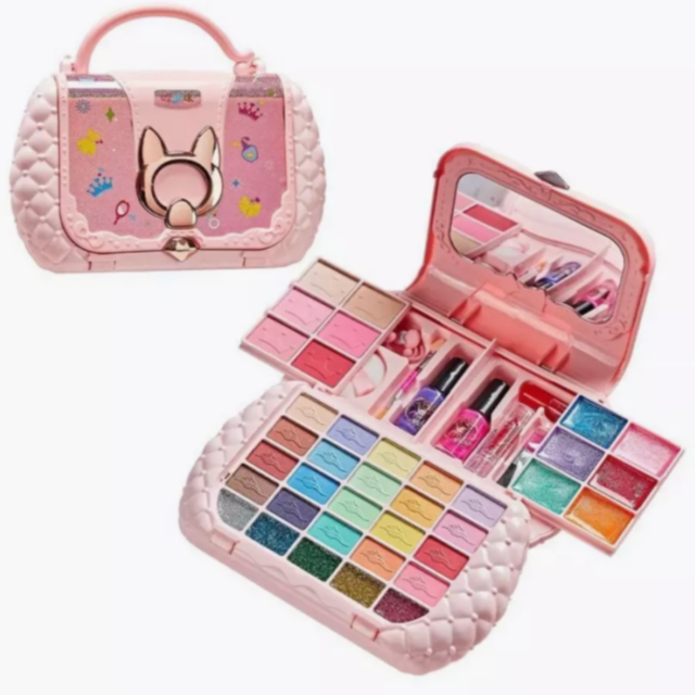 Trusa de Machiaj pentru Copii – Set Glamour în Gentuță Elegantă