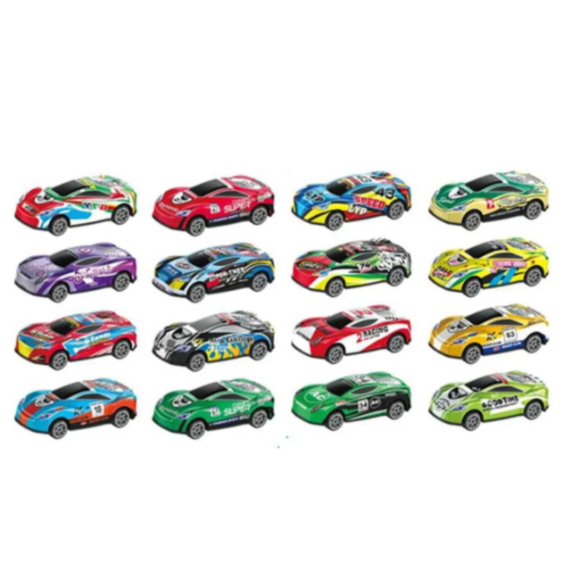 Set 3 în 1 Piste și Mașinuțe – Track Racing cu 14 Mașini