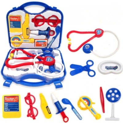 Set Doctor Copii cu Valiză și Accesorii Medicale (culoare aleatorie) | image