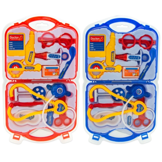 Set Doctor Copii cu Valiză și Accesorii Medicale (culoare aleatorie)