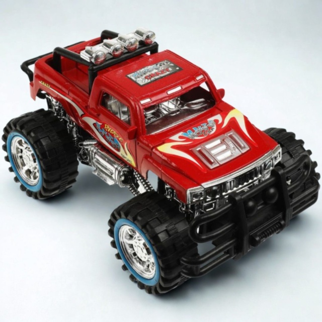 Monster Truck de Jucărie cu Roți Mari (culoare aleatorie)