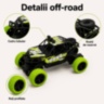Mașină off-road cu telecomandă și lumini multicolore pentru copii