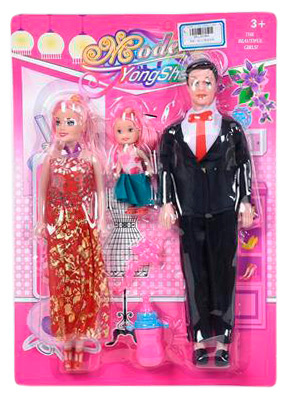 Set Familia Barbie