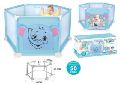 Țarc cu 50 Bile, 65x65x146cm | image