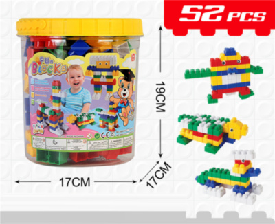 Set de Construcție din 52 Blocuri Colorate | image