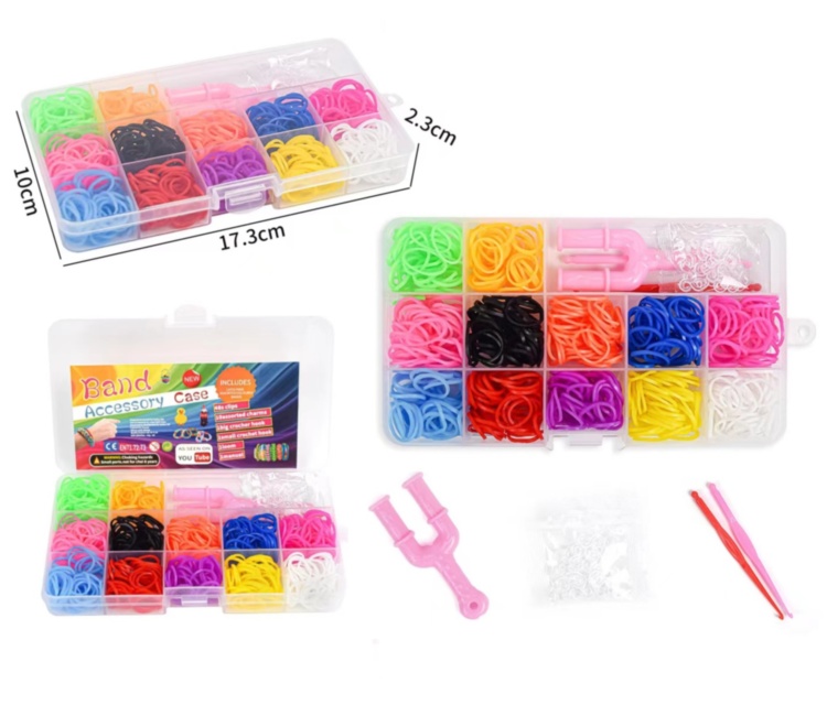 Set de Creat Brățări Colorate 