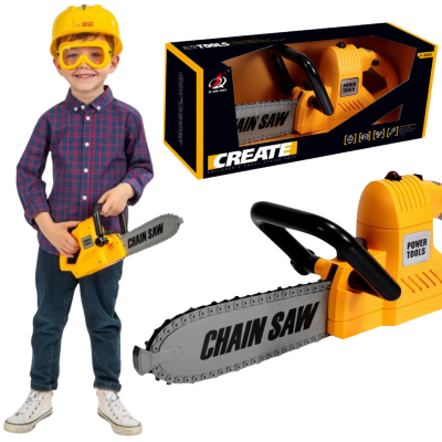 Jucărie fierăstrău cu lanț „Power Tools” – cu sunete realiste | image