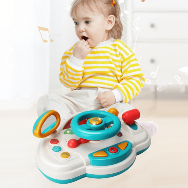 Volan Interactiv cu Sunete și Lumini pentru Copii