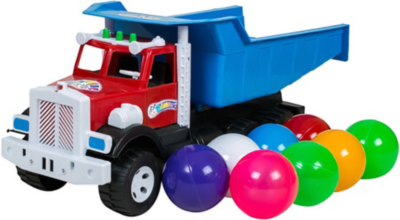 Camion Încărcat cu Bile Colorate, 52cm  | image