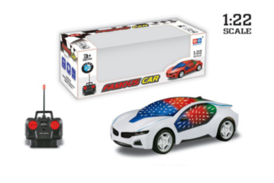 Mașina Teleghidată cu Efecte de Lumini 3D | image