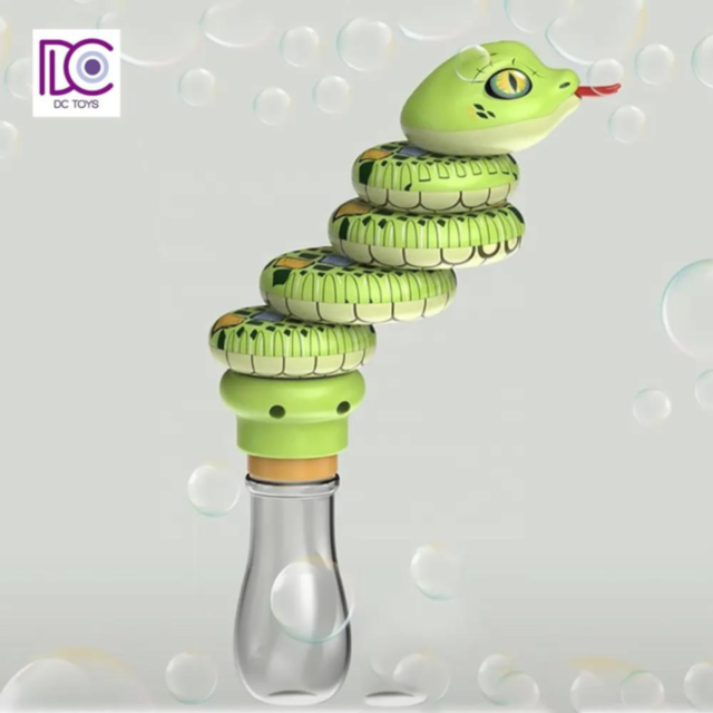 Jucărie interactivă „Șarpe Spirală” cu bule de săpun