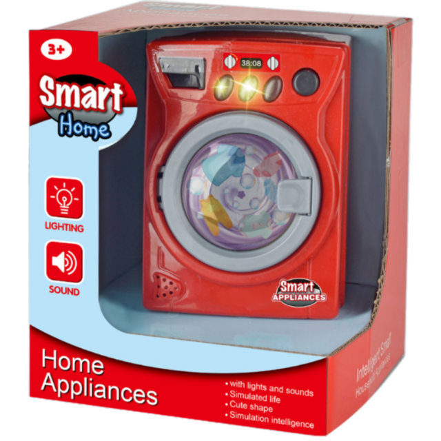 Mașină de spălat jucărie cu efecte sonore și luminoase