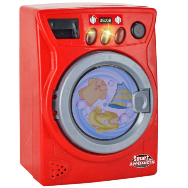 Mașină de spălat jucărie cu efecte sonore și luminoase