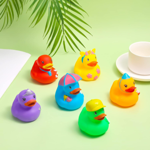 Set Rațe de Baie Colorate - 6 Bucăți