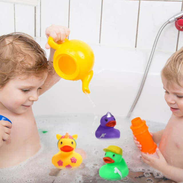 Set Rațe de Baie Colorate - 6 Bucăți