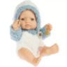 Păpușă Bebeluș din Vinil 16 cm cu Haină Tricotată și Chip Realist