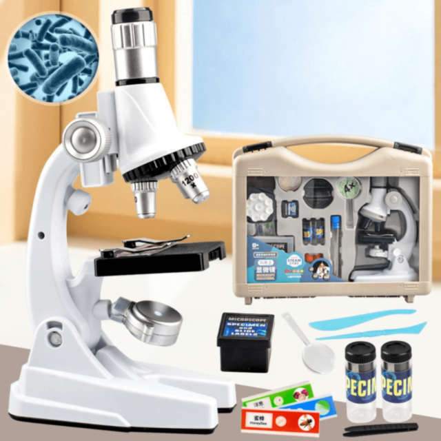 Microscop Educațional cu Accesorii pentru Copii Curioși