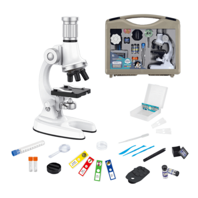 Microscop Educațional cu Accesorii pentru Copii Curioși