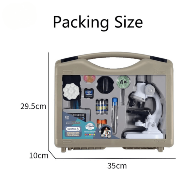 Microscop Educațional cu Accesorii pentru Copii Curioși