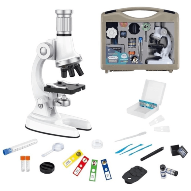 Microscop Educațional cu Accesorii pentru Copii Curioși