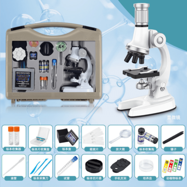 Microscop Educațional cu Accesorii pentru Copii Curioși