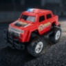 Mașină Off-Road Poliție Mare cu Inerție și Roți Mari (culoare aleatorie)