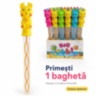 Baghetă pentru baloane de săpun cu căprioară colorată