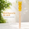 Baghetă pentru baloane de săpun cu căprioară colorată
