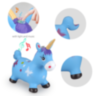 Unicorn Gonflabil cu Lumină și Sunet pentru Copii (culoare aleatorie) 