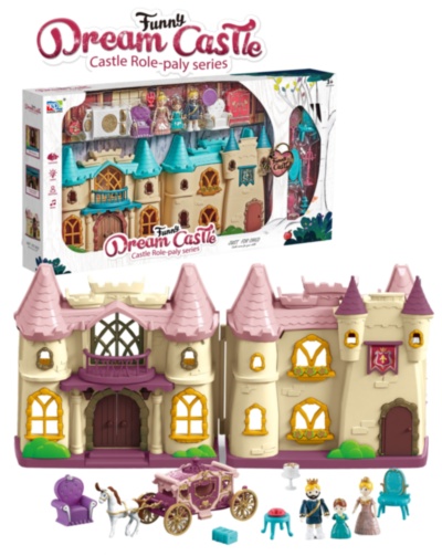 Castel Medieval cu Figurine, Mobilă și Accesorii, sunete și lumini | image