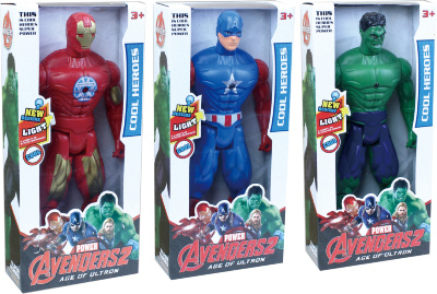 Super Erou cu Lumini, 20cm | image