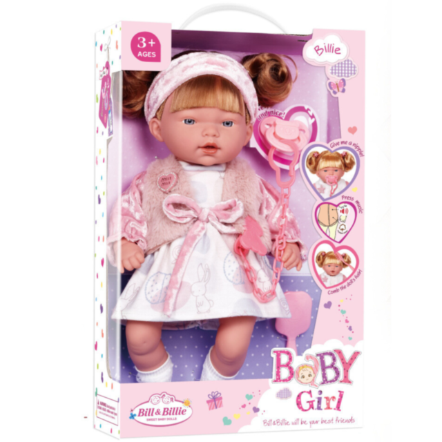 Păpușă Interactivă cu Sunete și Accesorii – Sweet Baby Doll