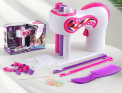 Dispozitiv Electric pentru Împletit Părul – Jucărie Creativă cu Accesorii Colorate | image