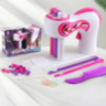 Dispozitiv Electric pentru Împletit Părul – Jucărie Creativă cu Accesorii Colorate