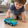Mașină de poliție cu inerție, tip pickup, 17 cm