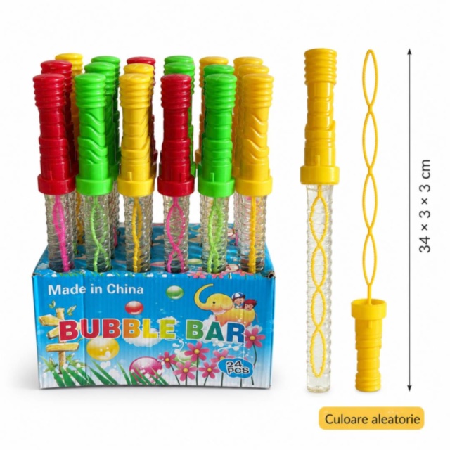 Baghetă pentru baloane de săpun 34cm, set 24 buc., pret 1 buc.