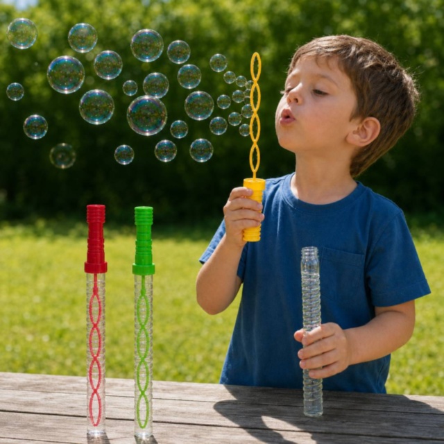 Baghetă pentru baloane de săpun 34cm, set 24 buc., pret 1 buc.