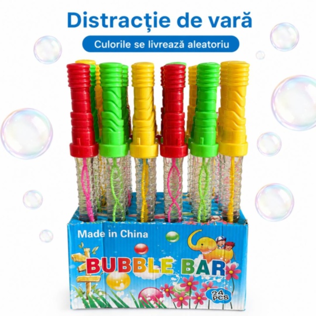Baghetă pentru baloane de săpun 34cm, set 24 buc., pret 1 buc.