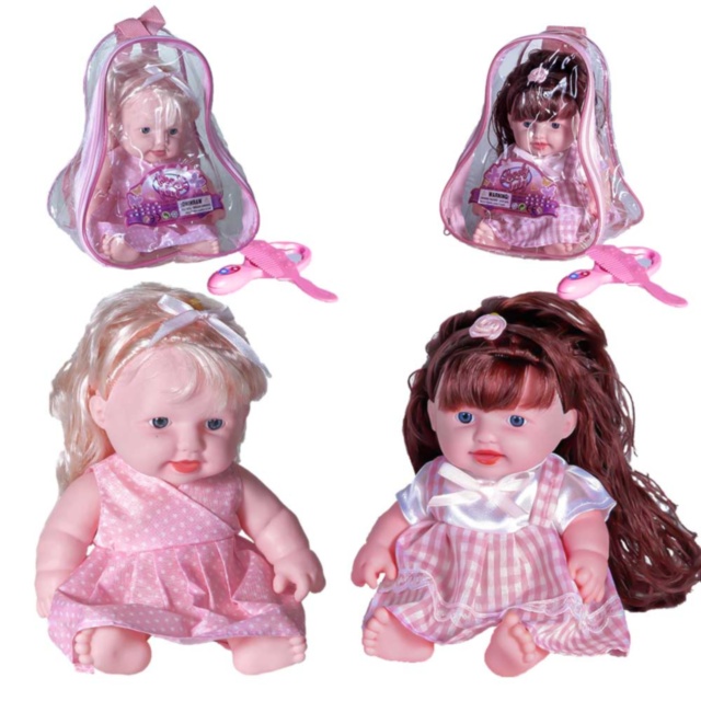 Păpușă Muzicală cu Pieptene și Oglinda