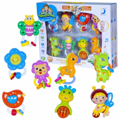 Set 8 Zornăitoare Multicolore | image