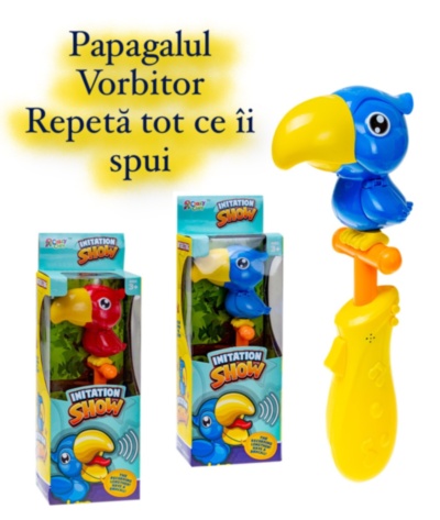 Papagalul Vorbitor - Imită tot ce îi spui | image