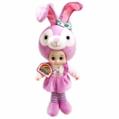 Păpușa Animăluț Iepuraș cu 3 Melodii, 48cm | image