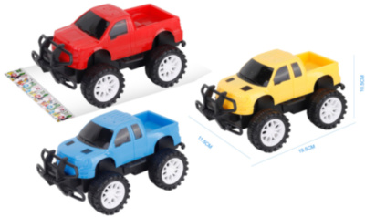 Mașina Pick-Up cu Fricțiune, 20cm | image