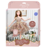 Păpușă elegantă „Starry Sky Doll” cu rochie sclipitoare și coroniță