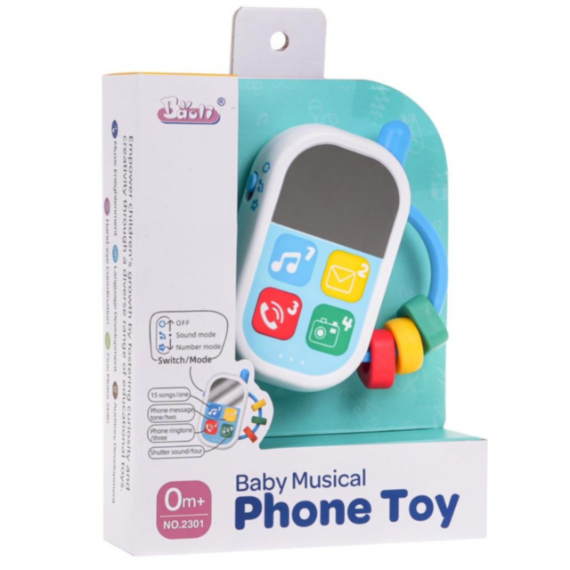Telefon Muzical pentru Bebeluși – Jucărie Interactivă