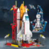 Set de Construcție Navetă Spațială cu Rachetă și Astronauți – 494 Piese